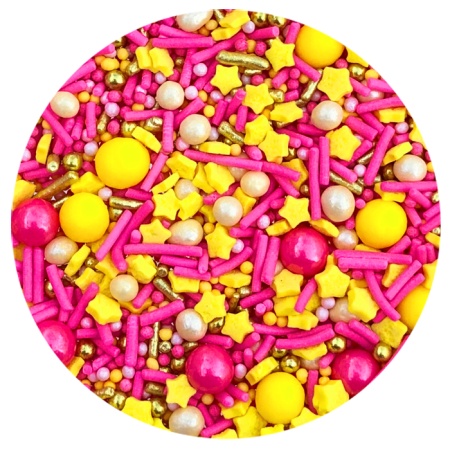 Сахарная посыпка Клубничный лимонад MIXIE 50 гр Сахарная посыпка Клубничный лимонад MIXIE 50 гр